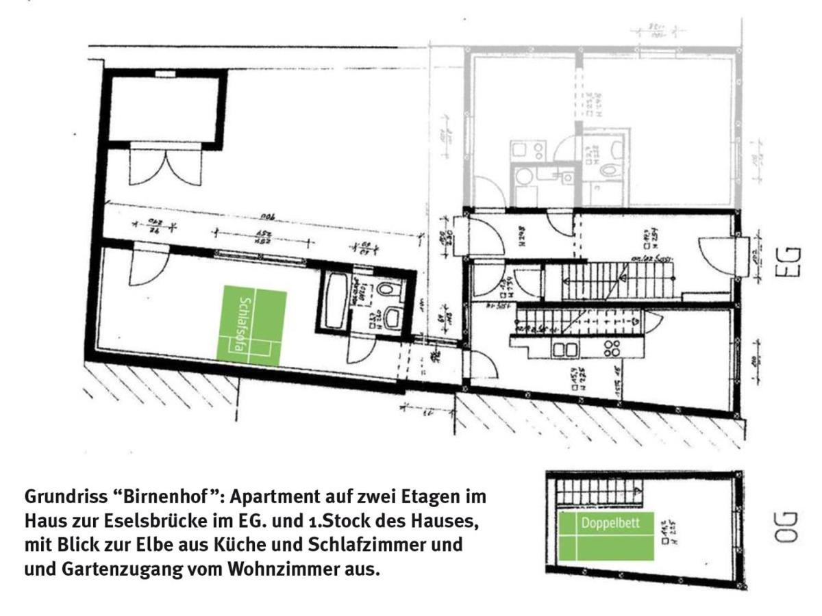 شقة Haus Zur Eselsbruecke Tangermünde المظهر الخارجي الصورة