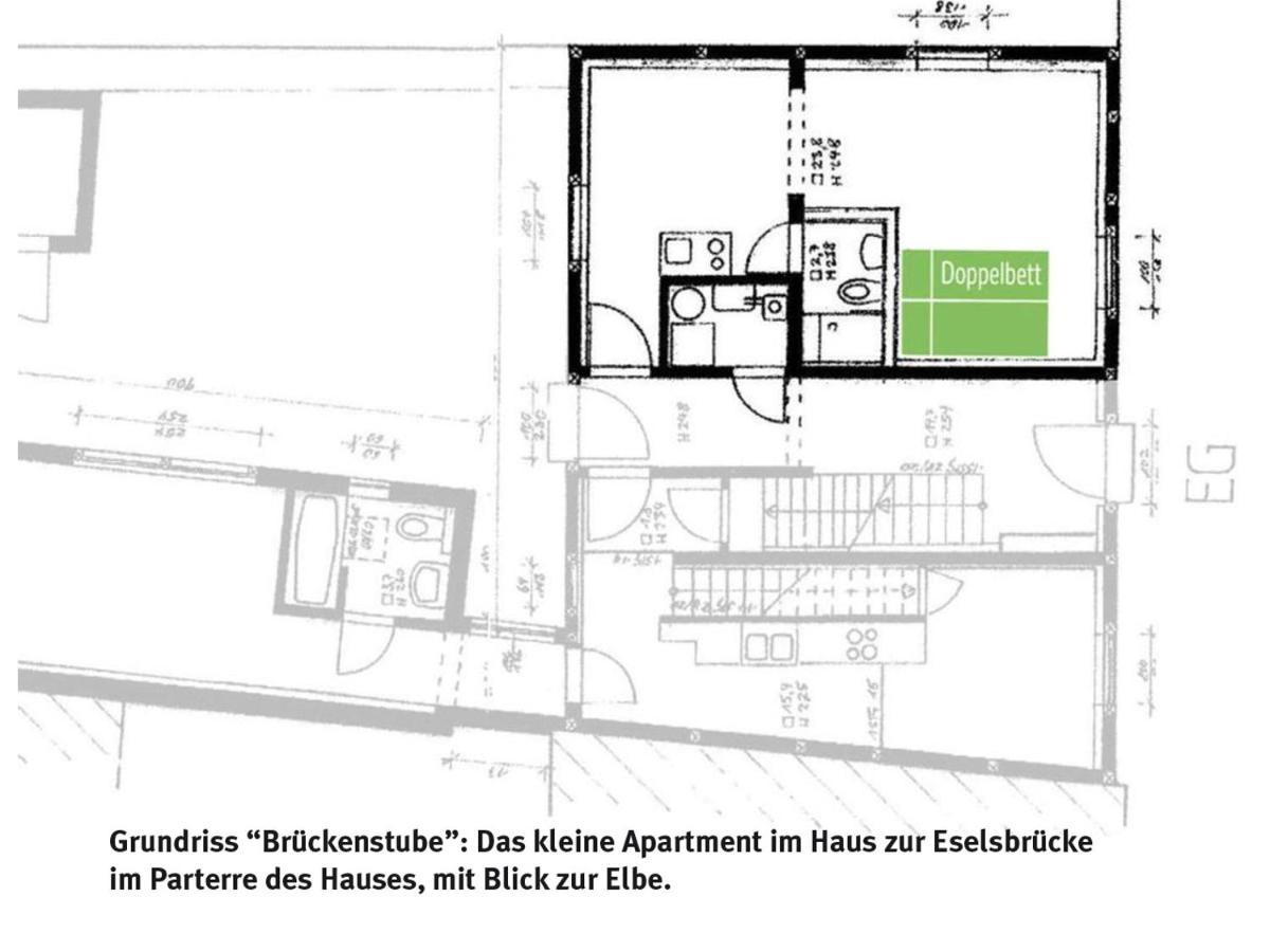 شقة Haus Zur Eselsbruecke Tangermünde المظهر الخارجي الصورة