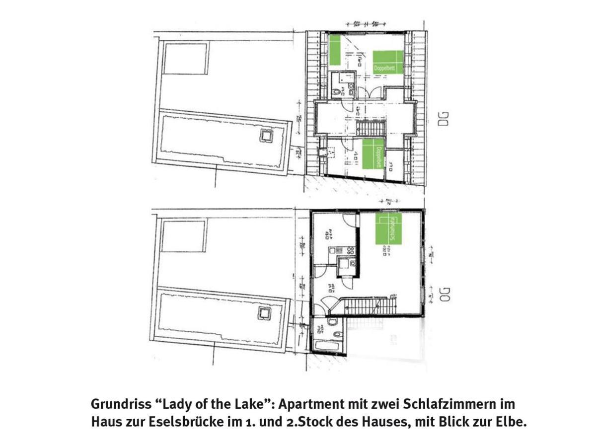 شقة Haus Zur Eselsbruecke Tangermünde المظهر الخارجي الصورة