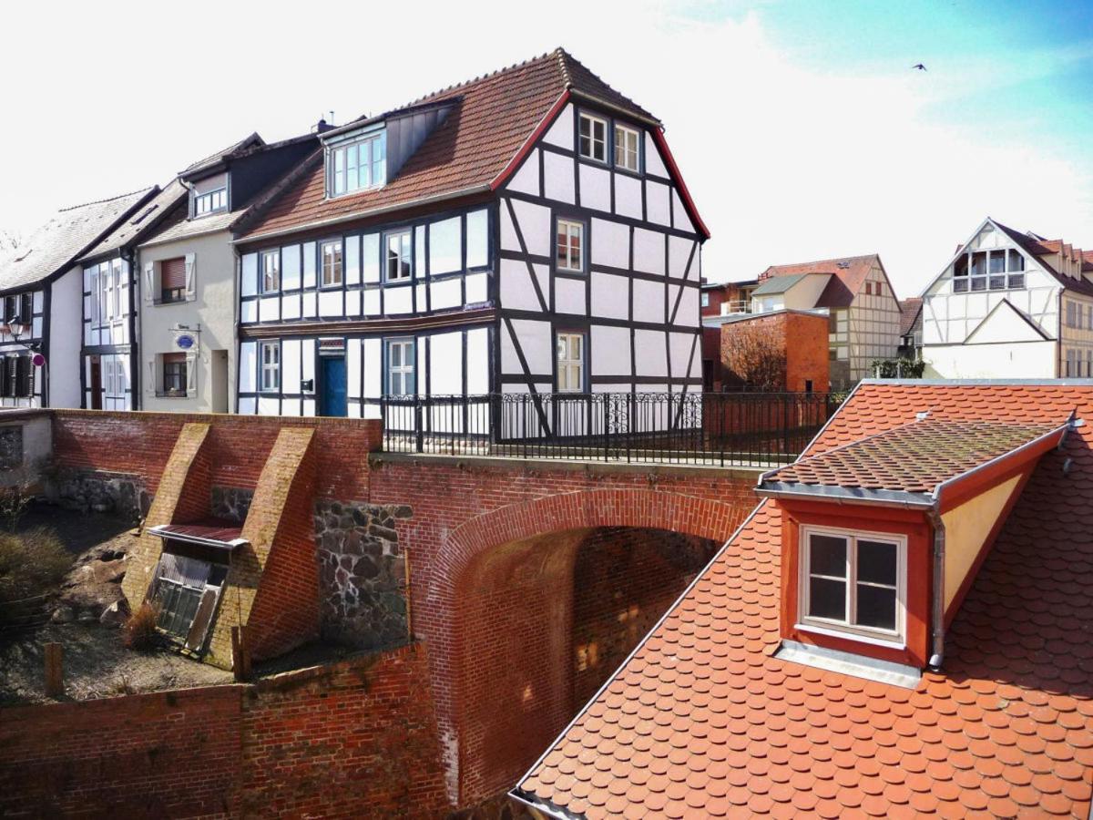 شقة Haus Zur Eselsbruecke Tangermünde المظهر الخارجي الصورة