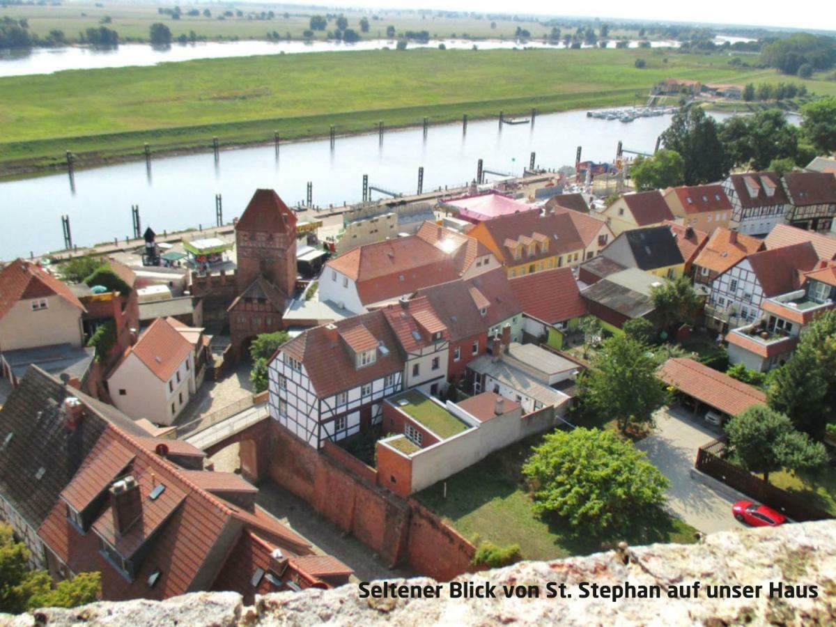 شقة Haus Zur Eselsbruecke Tangermünde المظهر الخارجي الصورة