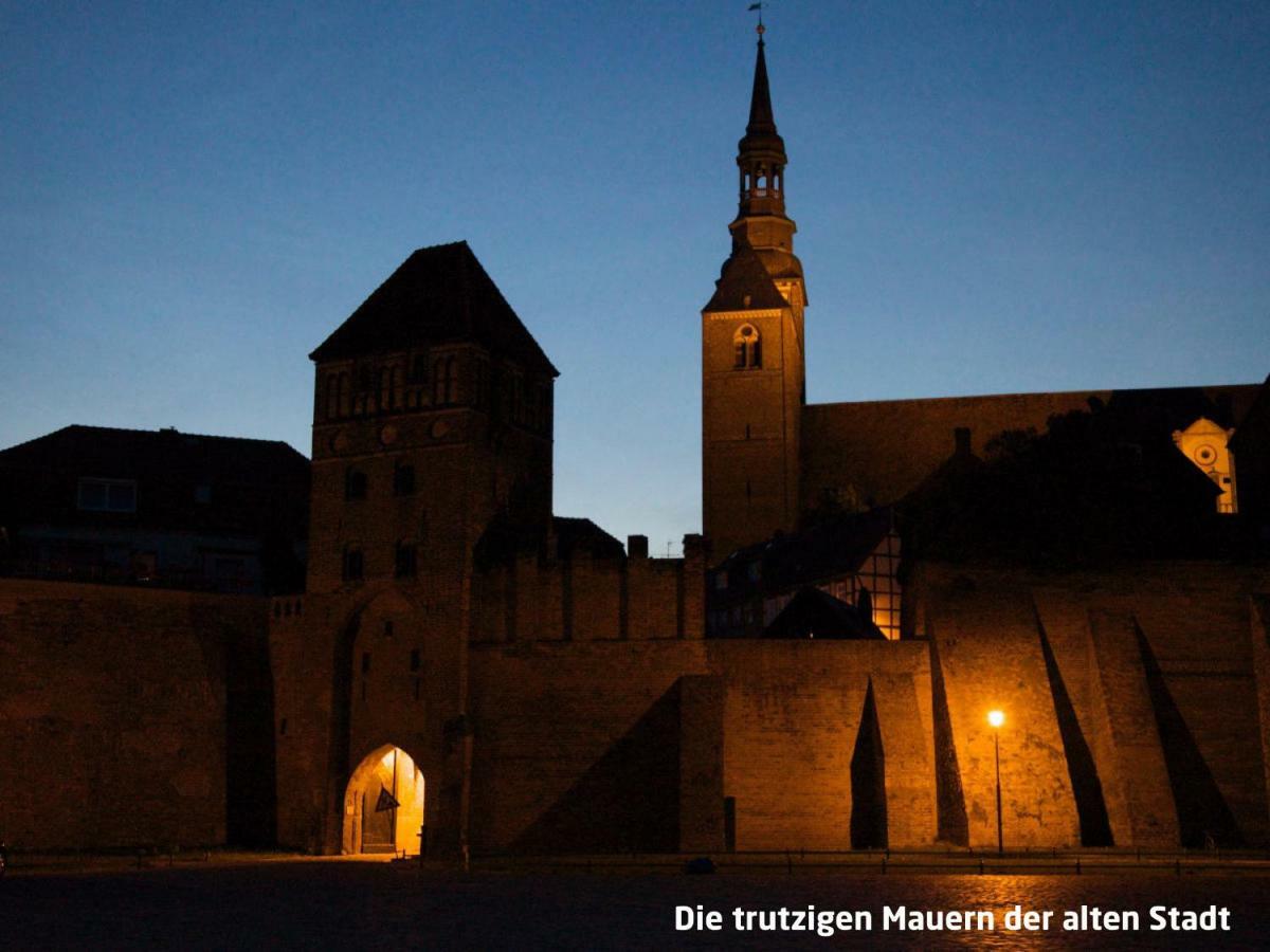 شقة Haus Zur Eselsbruecke Tangermünde المظهر الخارجي الصورة
